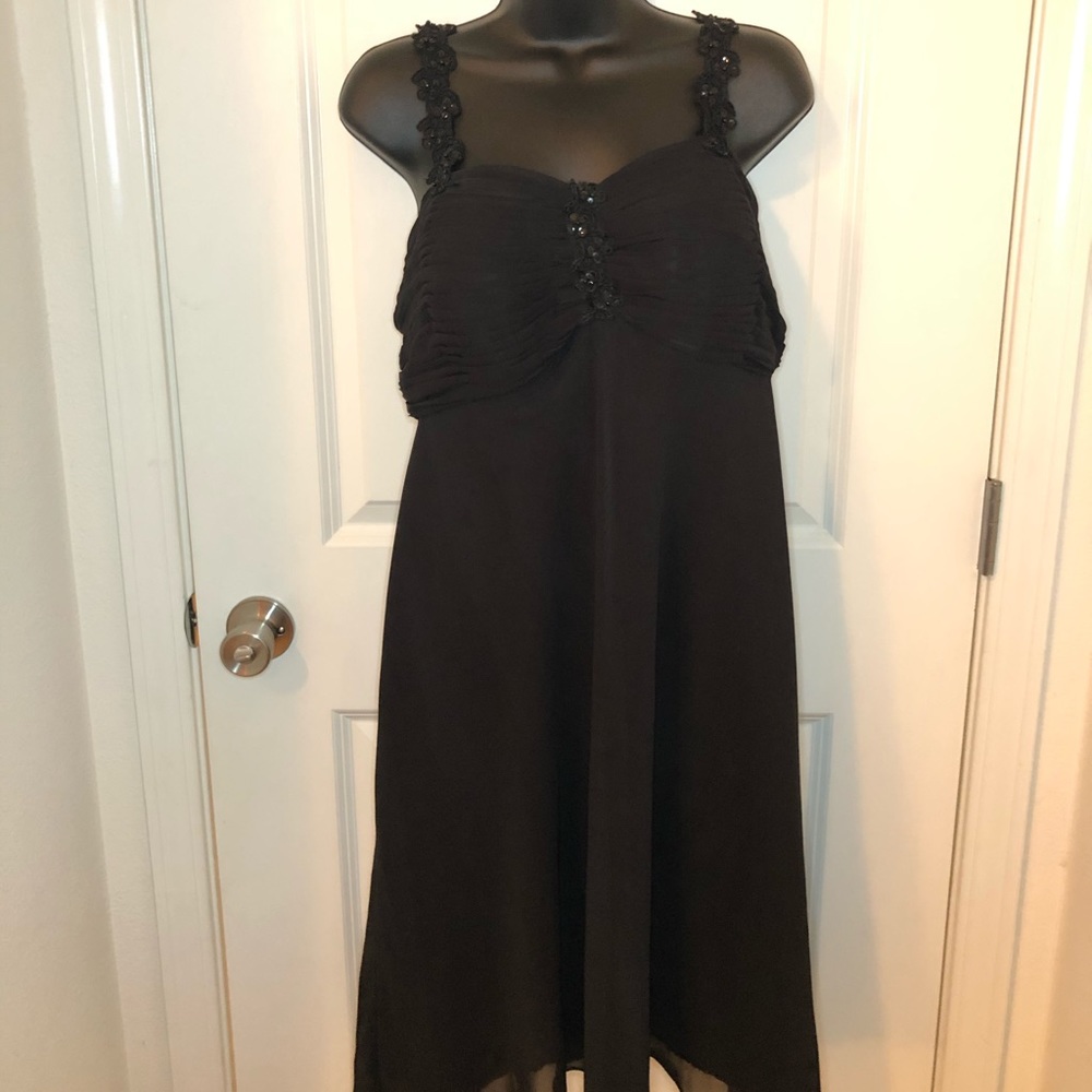 R&M Richards Black Cocktail Dress